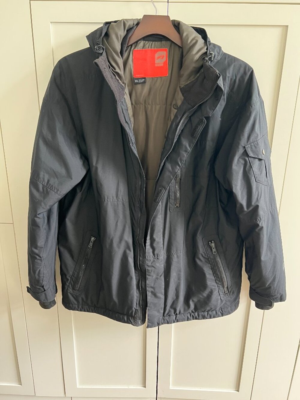 Orage Prime 05 Hooded Jacket Men's XL Black Insulated Winter Coat